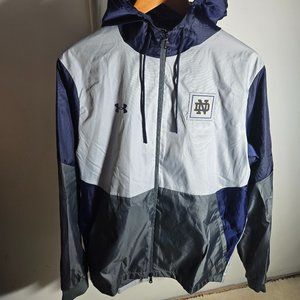 Under Armour Notre Dame Windbreaker Loose Fit Medium